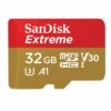SanDisk Extreme - carte mémoire flash - 32 Go - microSDHC UH