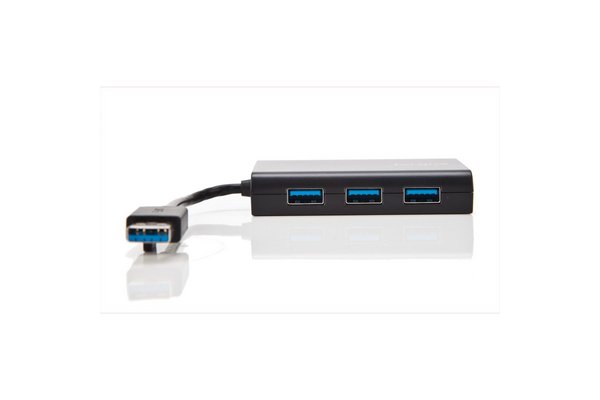 TARGUS Concentrateur USB 3.0 - 3 Ports + 1 Port Gigabit Ethe
