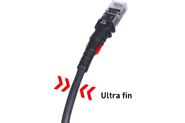 THINPATCH Cordon RJ45 CAT 6A U/FTP LSOH fin - 4,0 m