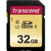 TRANSCEND Carte SDHC UHS-I 500S Class 10 32 Go