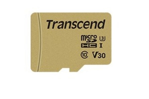 TRANSCEND Carte micro SDHC UHS-I 500S Class 10 8 Go adapt SD