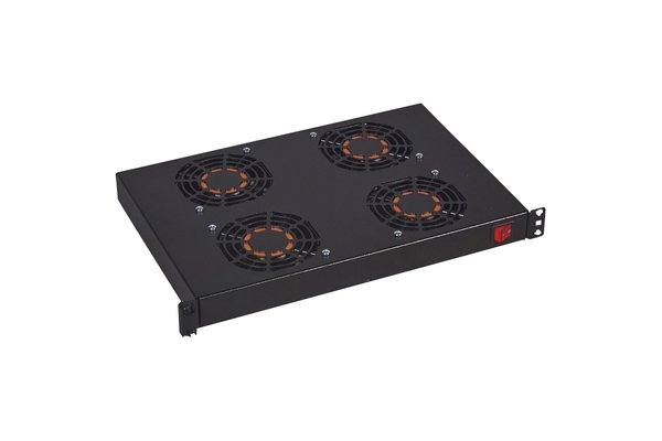 Tiroir 4 ventilateurs 230V~ 1U prof 300 - gestion thermique