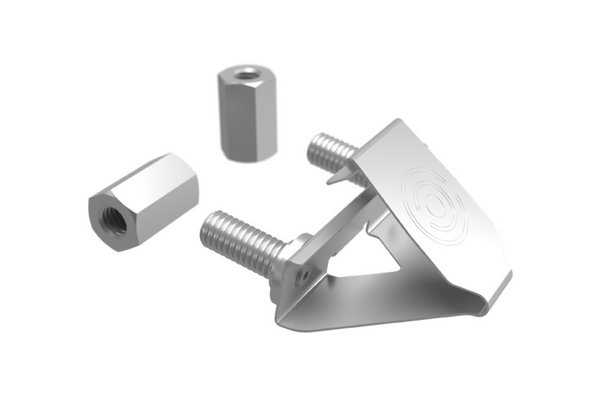 /dev/mount, écrous cage 1U à montage rapide - lot de 50 pcs