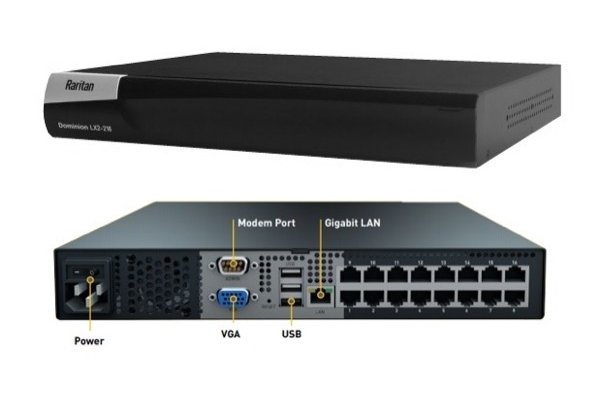 switch KVM IP Economique 16 p. Cat5, Java-free