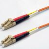 Jarr. zip 2,0mm OM2 50/125 LCPC/LCPC LSZH orange 10m