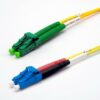 Jarr. zip 2,0mm OS2 G652D LC-APC/LC-UPC LSZH jaune 7m