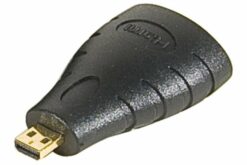 ADAPTATEUR OR  HDMI A FEM VERS MICRO HDMI MALE