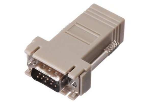 ADAPTATEUR RJ45 / DB09M