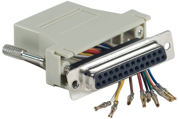 ADAPTATEUR RJ45 / DB25F