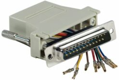ADAPTATEUR RJ45 / DB25M