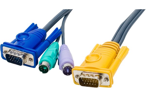 ATEN 2L-5202P CABLE KVM VGA/PS2 1,80M
