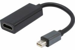 CONVERTISSEUR PLAST. MINI DP VERS HDMI 4K 60HZ (passif)