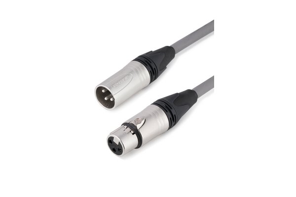 CORDON ALTRO 4034 GRIS XLR MALE/FEMELLE NEUTRIK DE 20 M
