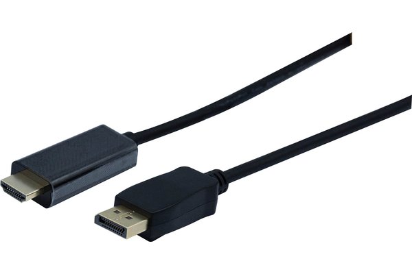 CORDON - CONVERTISSEUR ACTIF DP 1.4 VERS HDMI 2.1 - 2m