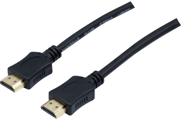 CORDON HDMI HIGHSPEED ETHERNET - NOIR 0,50m
