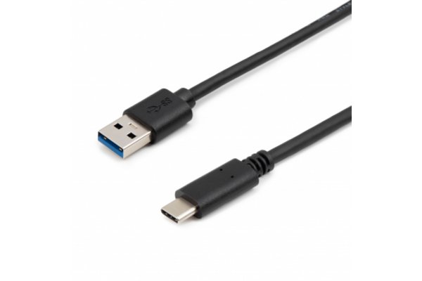 CORDON MOULE ALTIMIUM USB-C 3 MALE VERS USB-A 3 MALE de 10 M