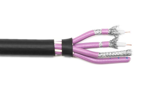 Cable avec 4 coaxiaux VOSTOK diam ext. 19