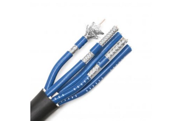 Cable avec 5 coaxiaux LINEA diam ext. 18