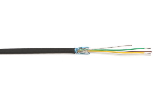 Cable multiconducteurs blindé alu 4 x 0