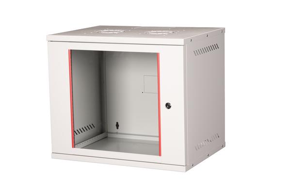 Coffret Avantage à assembler 12U prof. 400 AV verre gris