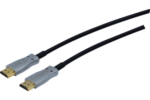 Cordon HDMI 2.0 4K hybride - 70 m