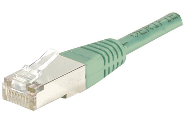 Cordon RJ45 CAT 5e F/UTP vert - 0