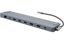 DEXLAN Docking station USB-C Laptop Dual HDMI 11 en 1