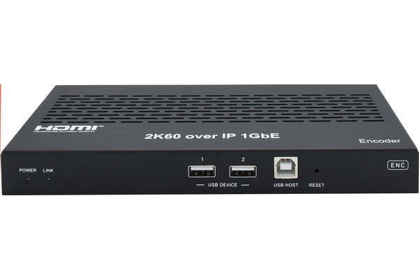 Encodeur AVoIP 1080P-H.264/H.265 1080P@60HZ 4:4:4-HDMI 1.4b