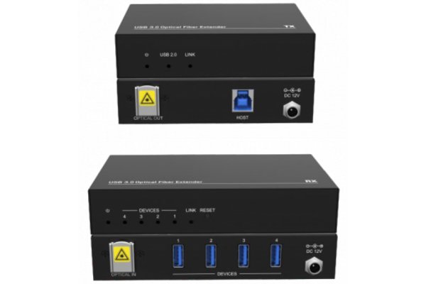 Extendeur USB 3.0 sur Fibre Optique