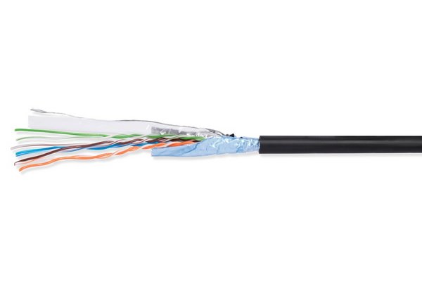 FLEXILAN Câble CAT.5e F/UTP Extra souple PUR/PVC - 100M