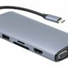 Mini Dock USB-C HDMI 4K+VGA LAN PXE +SD+JAck PD100W