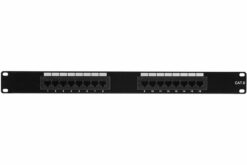 PANNEAU 19" 1U 16 PORTS CAT6 UTP