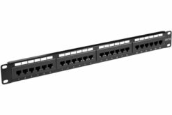 PANNEAU 19" 1U 24 PORTS CAT6 UTP