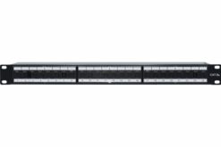 PANNEAU 19" 1U 24 PORTS CAT6A STP
