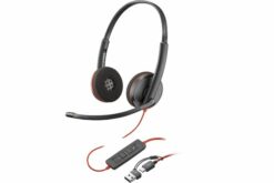 PLANTRONICS Blackwire C3220 USB-C/A - 2 écouteurs