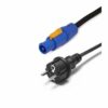 PROLONGATEUR H07RN-F 3G1,5 PRISE MALE MOULE & NAC3FCA DE 1 M