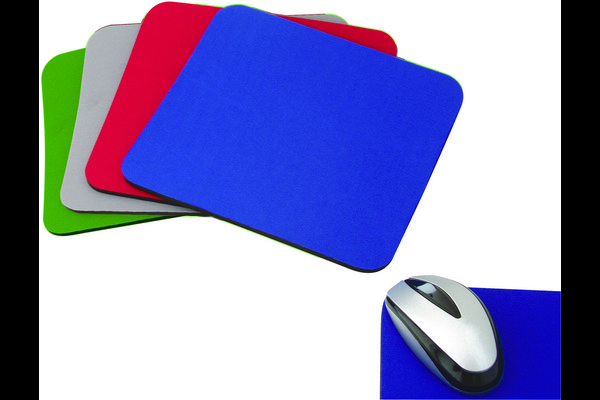 TAPIS SOURIS MOUSSE BLEU 6MM