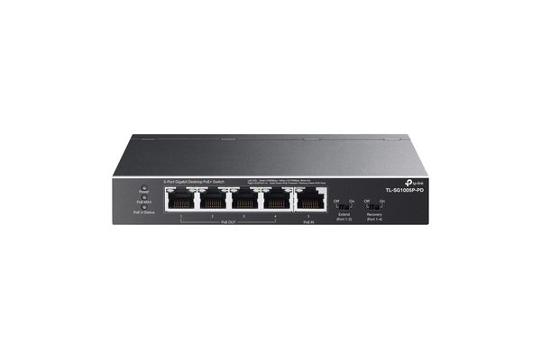 TP-LINK TL-SG1005P-PD Switch 5 GigaPoE+ dont 1 entrée PoE++