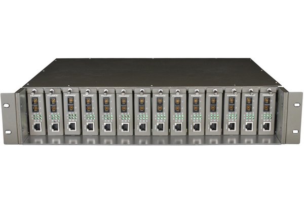 TPLINK MC1400 CHASSIS 19" 14 SLOT FIBRE