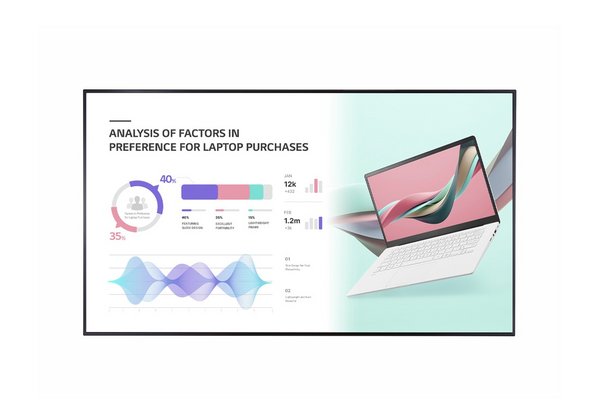 LG - Afficheur professionnel 86" 86UH5J-H UHD