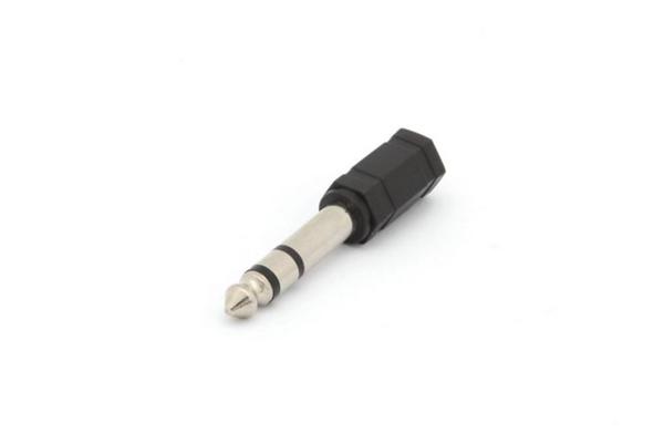 ADAPTATEUR STEREO JACK 6.35mm M VERS JACK 3.5mm FEMELLE