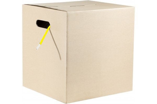 Câble multibrin S/FTP catégorie 6 jaune - 305 m