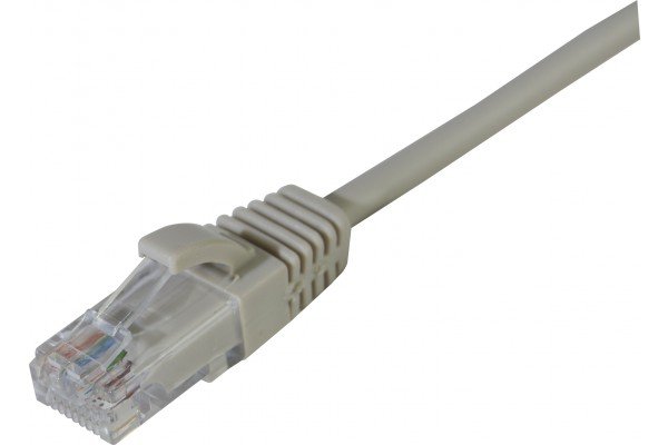 Cordon RJ45 catégorie 6 U/UTP LSOH snagless gris - 10 m