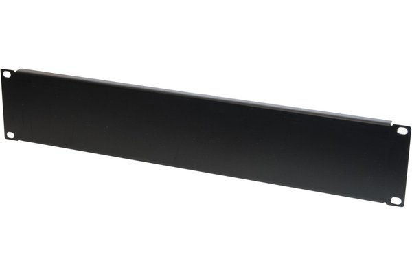 Panneau 19" 2U plein noir