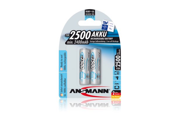 ANSMANN Batteries 5035432 HR6 / AA blister de 2