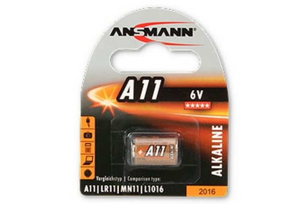 ANSMANN Piles alcalines 1510-0007 A11 blister de 1