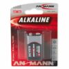 ANSMANN Piles alcalines 1515-0000 6LR61 / E blister de 1