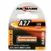 ANSMANN Piles alcalines 1516-0001 A27 blister de 1