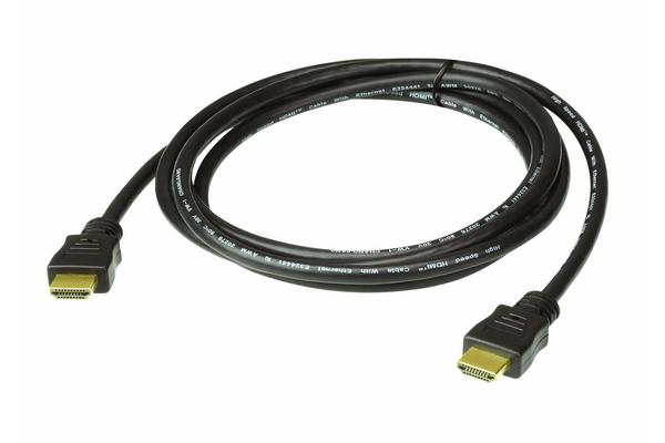 ATEN 2L-2D02H-1 Cordon HDMI High Speed True 4K avec Ethernet
