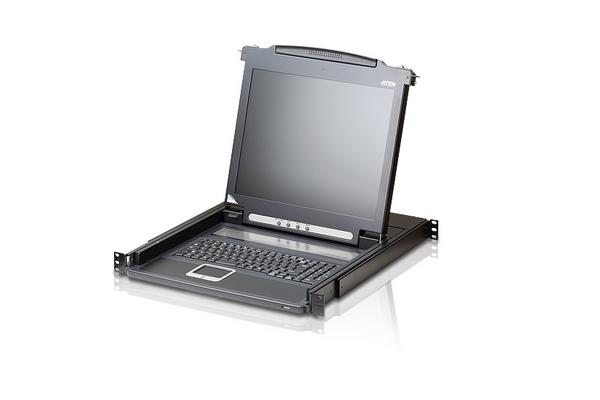 ATEN CL1000M CONSOLE LCD 17 Clavier QWERTY Américain VGA/USB-PS2